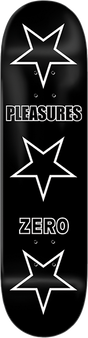 ZERO PLEASURES STARS SKATEBOARD DECK-8.25