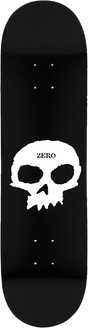 ZERO SINGLE SKULL SKATEBOARD DECK-8.0