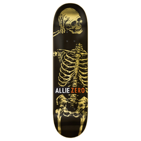ZERO ALLIE HEADCASE 30YR SKATEBOARD DECK-8.25 GOLD FOIL