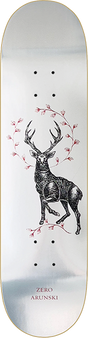 ZERO ARUNSKI MICAH ULRICH STAG SKATEBOARD DECK-8.5