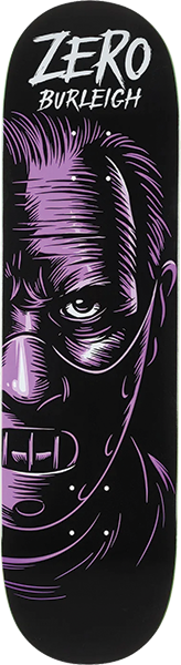 ZERO BURLEIGH FRIGHT NIGHT 2 SKATEBOARD DECK-8.5 HANNIBAL