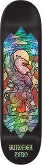 ZERO BURLEIGH STAINED GLASS SKATEBOARD DECK-8.5 GRIFFIN