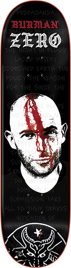 ZERO BURMAN HEADWOUND SKATEBOARD DECK-8.5