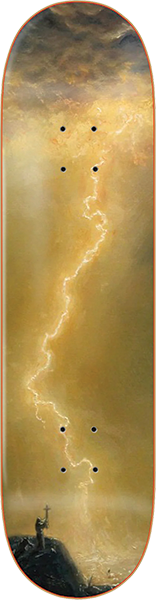 ZERO DERN LEWANDOWSKI 3 SKATEBOARD DECK-8.37 POWER OF NATURE
