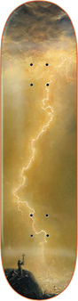ZERO DERN LEWANDOWSKI 3 SKATEBOARD DECK-8.37 POWER OF NATURE