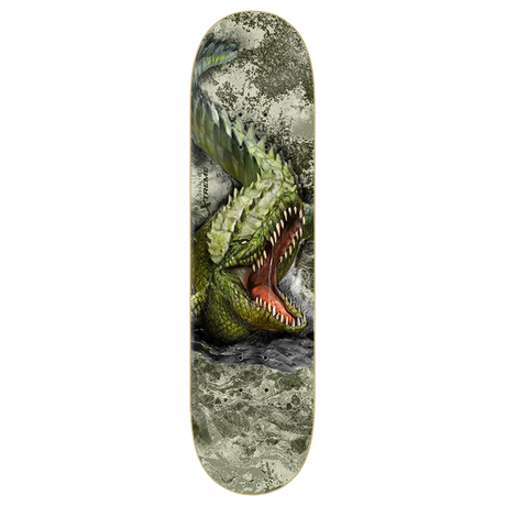 ZERO DERN REALTREE GATOR SKATEBOARD DECK-8.375 CAMO