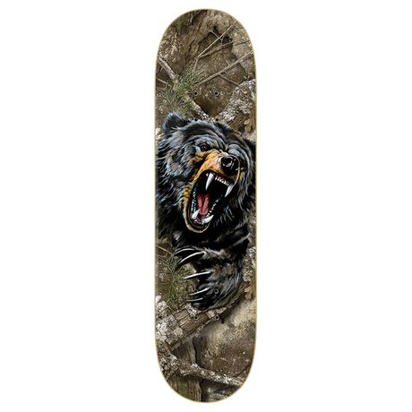 ZERO REYES REALTREE BEAR SKATEBOARD DECK-8.25 CAMO