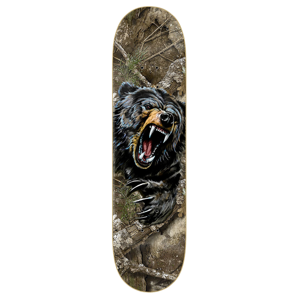 ZERO REYES REALTREE BEAR SKATEBOARD DECK-8.25 CAMO