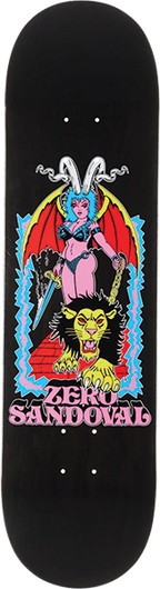 ZERO SANDOVAL LION QUEEN SKATEBOARD DECK-8.25