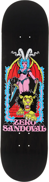 ZERO SANDOVAL LION QUEEN SKATEBOARD DECK-8.25