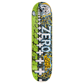 ZERO THOMAS GRAVEYARD 30YR SKATEBOARD DECK-8.25 GRN
