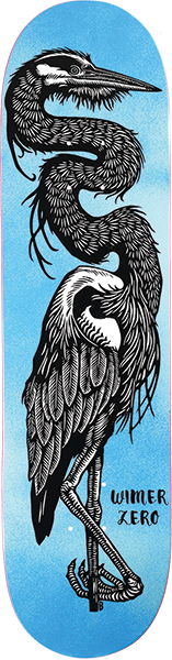 ZERO WIMER HERON SKATEBOARD DECK-8.25