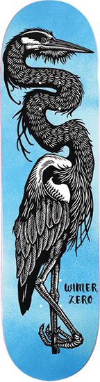 ZERO WIMER HERON SKATEBOARD DECK-8.25