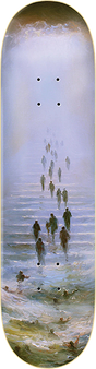 ZERO WIMER LEWANDOWSKI MIRACULOUSLY SAVED SKATEBOARD DECK-8.62