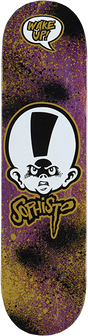 ZERO SOPHISTO HEAD LOGO SKATEBOARD DECK-8.5 BLUE EX7
