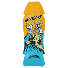 WALKER LAKE NIGHTMARE REISSUE SKATEBOARD DECK 10.25x30.25 ORG