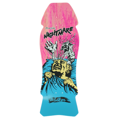 WALKER LAKE NIGHTMARE REISSUE SKATEBOARD DECK 10.25x30.25 PINK