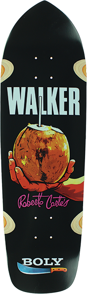 WALKER ROBERTO CARTE'S SKATEBOARD DECK 9.25X32.75