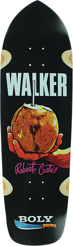 WALKER ROBERTO CARTE'S SKATEBOARD DECK 9.25X32.75