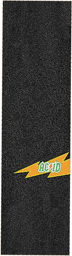 ACID GRIP TAPE SHEET 9X33 SKATERAID LOGO BLACK