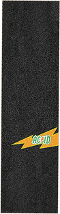 ACID GRIP TAPE SHEET 9X33 SKATERAID LOGO BLACK