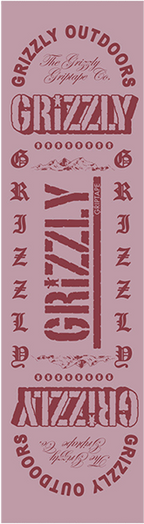GRIZZLY GRIP 1-SHEET LEGACY PINK