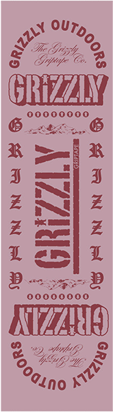 GRIZZLY GRIP 1-SHEET LEGACY PINK