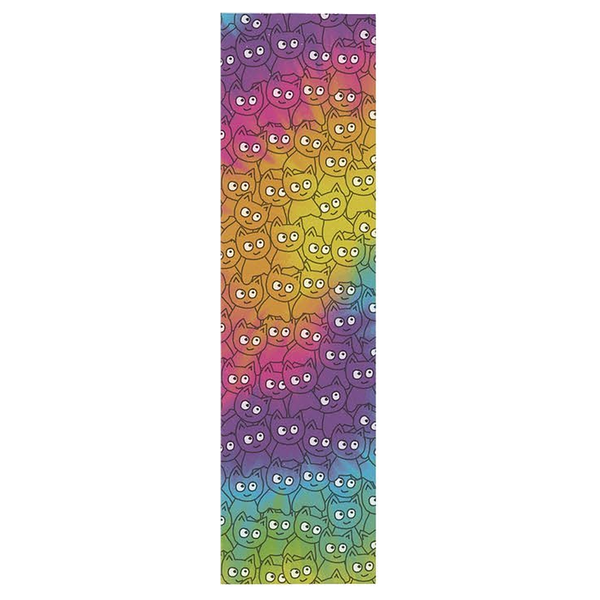 MEOW STICKERPILE TIE DYE GRIP TAPE SHEET