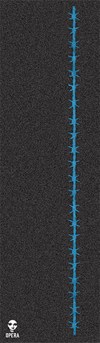 OPERA BARBWIRE DIE-CUT GRIP SHEET 10x33 BLK