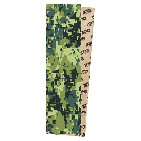 PEPPER 8 BIT CAMO GRIP TAPE SHEET 9"