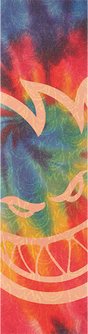 SPITFIRE MOB SINGLE SHEET GRIP - BIGHEAD TIE DYE CLEAR GRIP TAPE