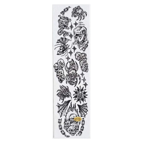 PVBLIC DOMAIN GRIP TAPE 9x33 SPIDER SKULL CLEAR