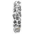PVBLIC DOMAIN GRIP TAPE 9x33 SPIDER SKULL
