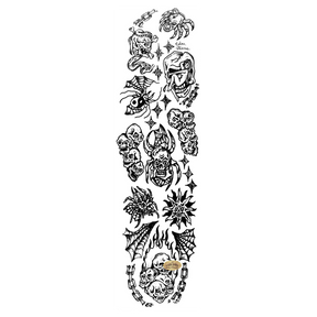 PVBLIC DOMAIN GRIP TAPE 9x33 SPIDER SKULL
