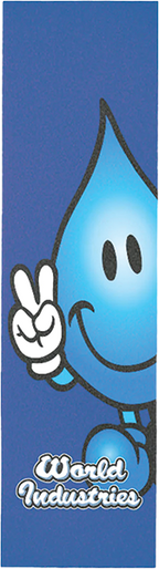 WORLD INDUSTRIES GRIP SHEET 9"X33" WET WILLY BLUE