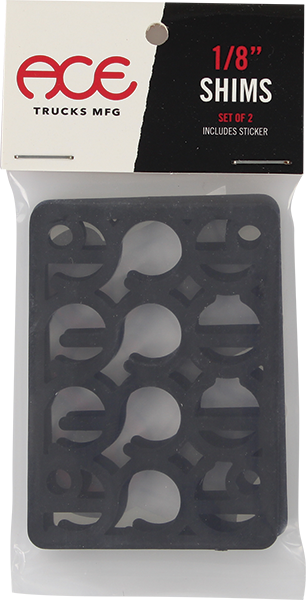 ACE SHIMS RISER PADS 1/8" BLACK