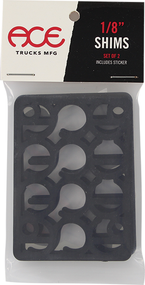 ACE SHIMS RISER PADS 1/8" BLACK