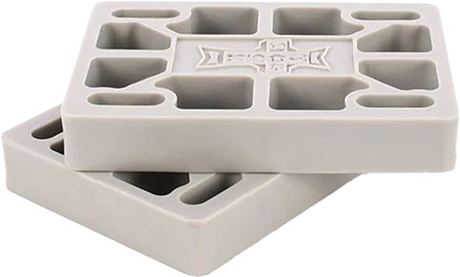 DOGTOWN 1/4" RISERS SET GREY