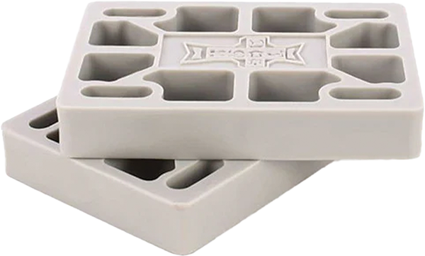 DOGTOWN 1/4" RISERS SET GREY