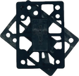 DOGTOWN 3/8" RISERS SET BLACK