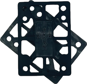 DOGTOWN 3/8" RISERS SET BLACK