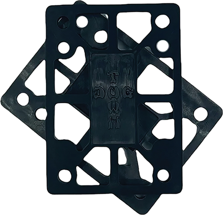 DOGTOWN 3/8" RISERS SET BLACK