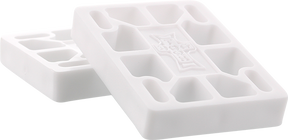 DOGTOWN 1/2" RISERS SET WHITE