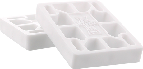 DOGTOWN 1/2" RISERS SET WHITE