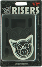 PIG 1/2" RISERS BLACK (Set of 2)