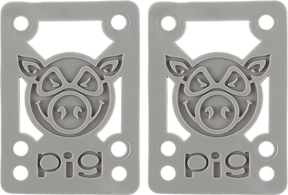 PIG PILES 1/8" SHOCK PAD GREY single set