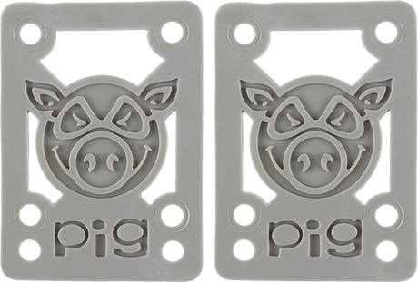 PIG PILES 1/8" SHOCK PAD GREY single set
