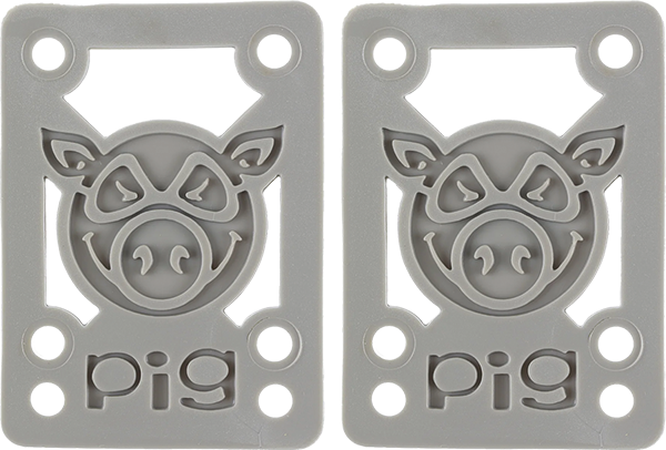 PIG PILES 1/8" SHOCK PAD GREY single set