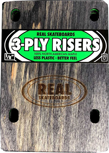 REAL WOODEN RISERS SET 3ply 1/8" VENTURE