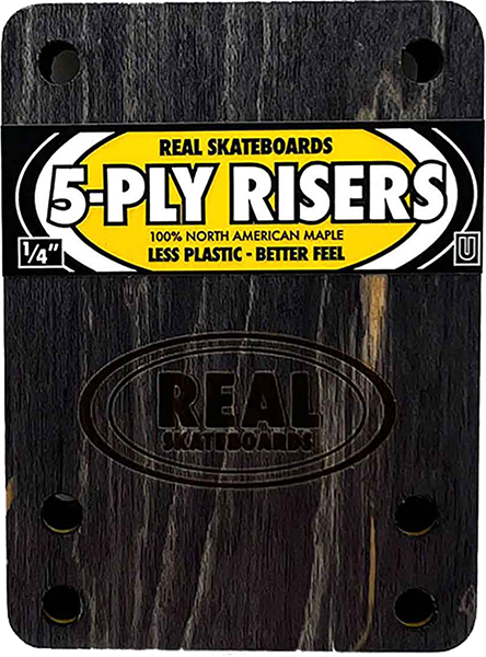 REAL WOODEN RISERS SET 5ply 1/4" UNIVERSAL